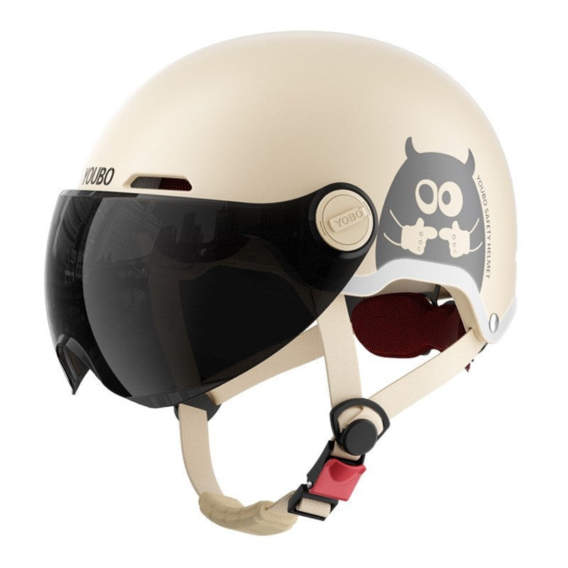 Casque de moto électrique universel quatre saisons du couple
