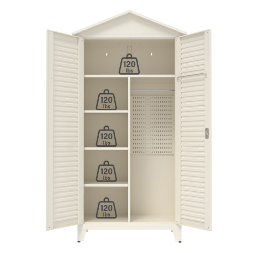Spire79.1 Tall Metal Tool Storage Cabinet