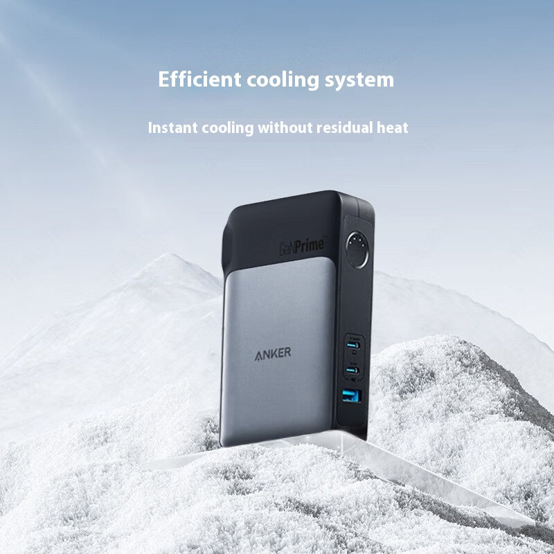 Gallium Nitride Power Bank Charger Tête de charge rapide deux en un