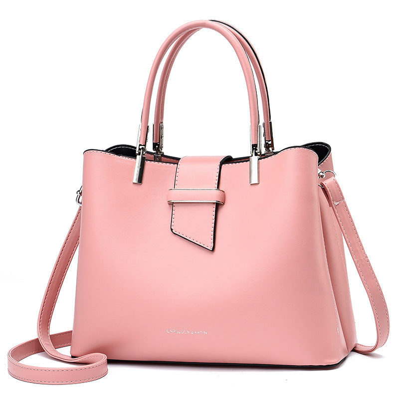 Style d'affaires Minimaliste femme sac à main Glossy Finition sophistiqué et idéal pour commuti