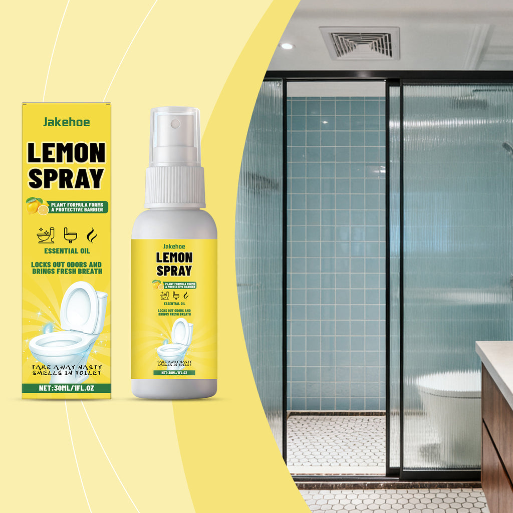 Spray de désodorisation des toilettes Saveur de citron 30ml1box