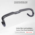 Barre de chute en fibre de carbone de vélo de route non standard Accessoires de poignée ultra-légers