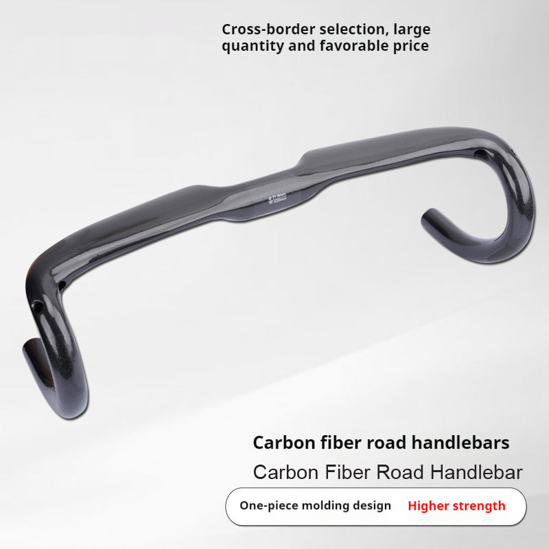 Barre de chute en fibre de carbone de vélo de route non standard Accessoires de poignée ultra-légers