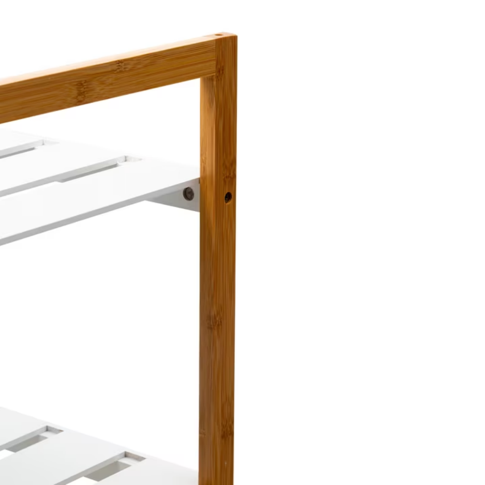Ensemble de deux pièces de sac de chaussures blanc à quatre couches Sonora Bamboo