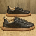 Chaussures de plateau ultra-légers à semelles épaisses pour hommes