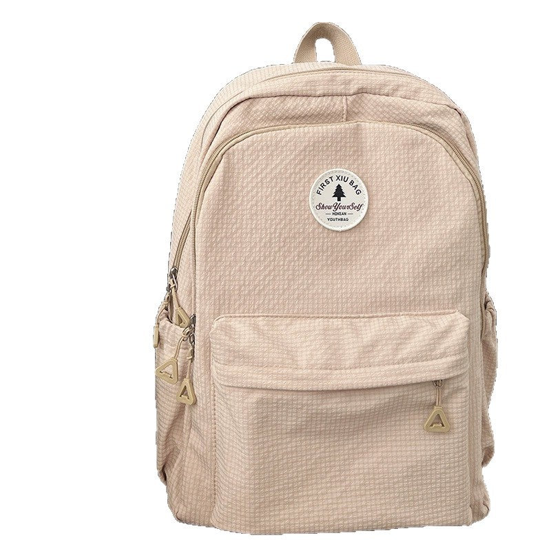 Sac à dos de campus à grande capacité de style sucré