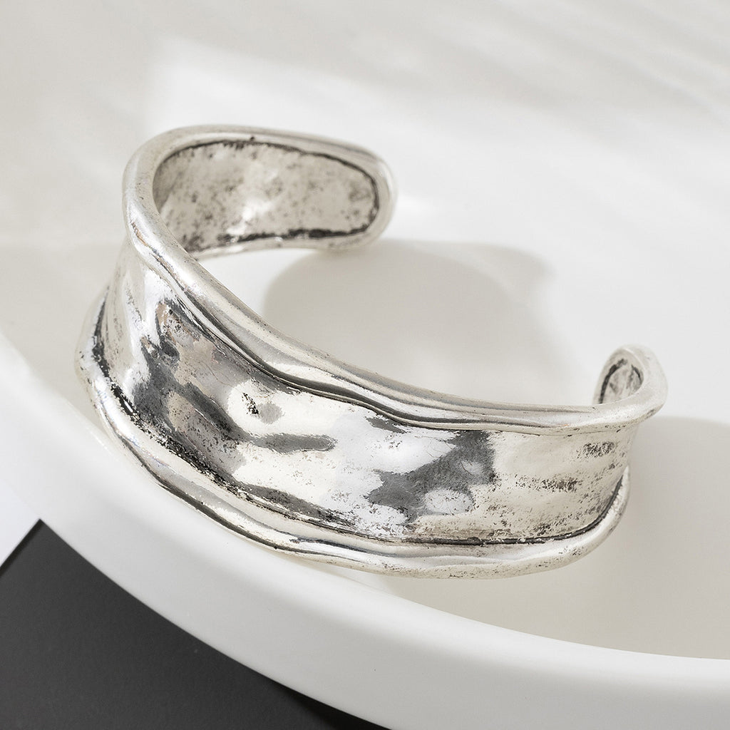 Bracelet en tissu texturé robuste
