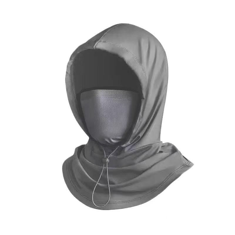 Masque visage écran solaire avec Hood Protection UV pleine face