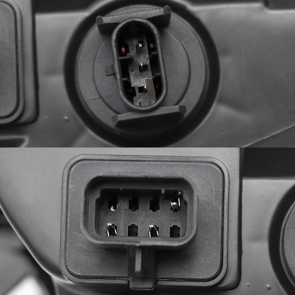 Assemblage de phares compatible avec Freightliner M2 2004-2013 Côté conducteur noir