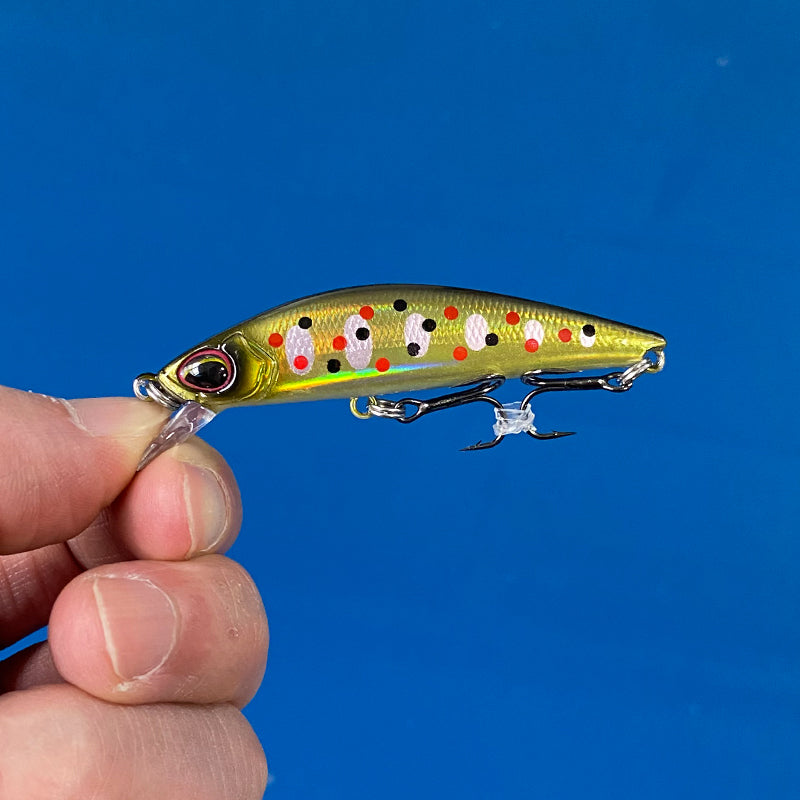 Streamer Lure Quick Sink Bobine rapide Long Cast Minnow 6,3cm