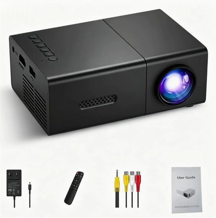 Accueil T300 Projecteur HD 1080 P Miniprojecteur