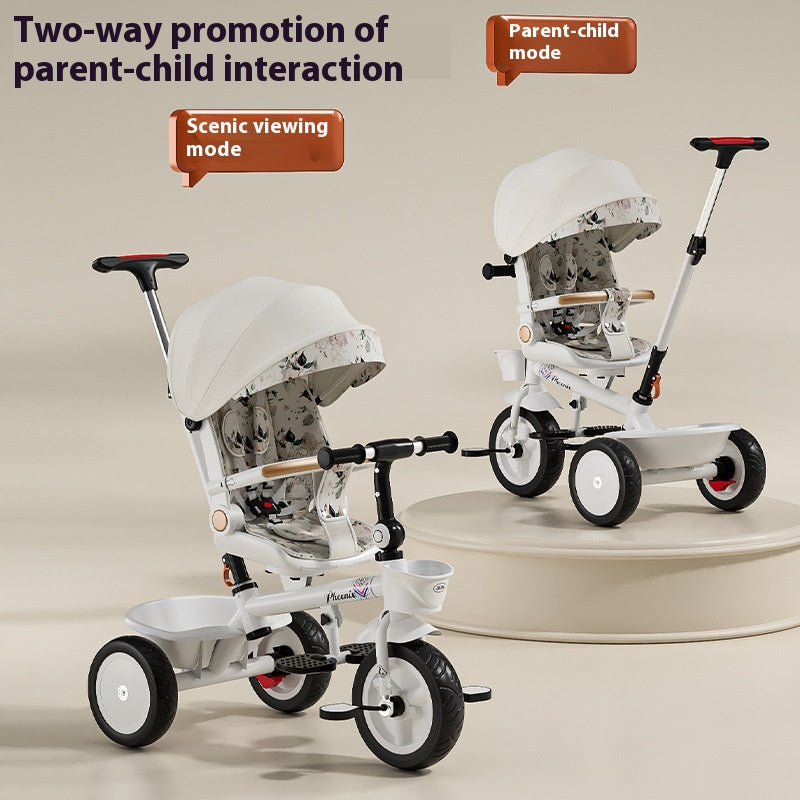 Tricycle Pedal Bébé Voiture Enfants Jouet léger Trolley