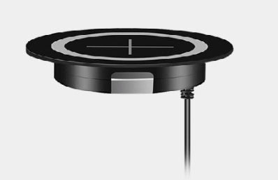 Chargeur sans fil embarqué Téléphone de bureau étanche