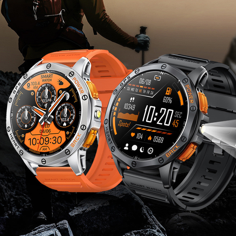 Boussole d'appel Bluetooth K67 AMOLED Smart Watch