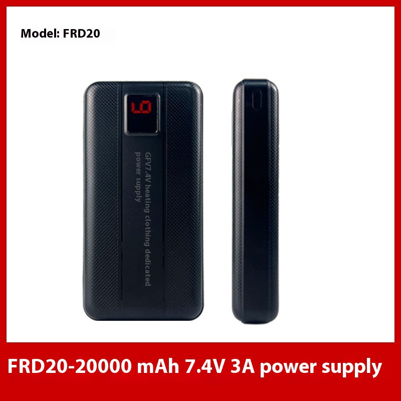 Power Bank Chauffage à haut courant Vêtements de chauffage