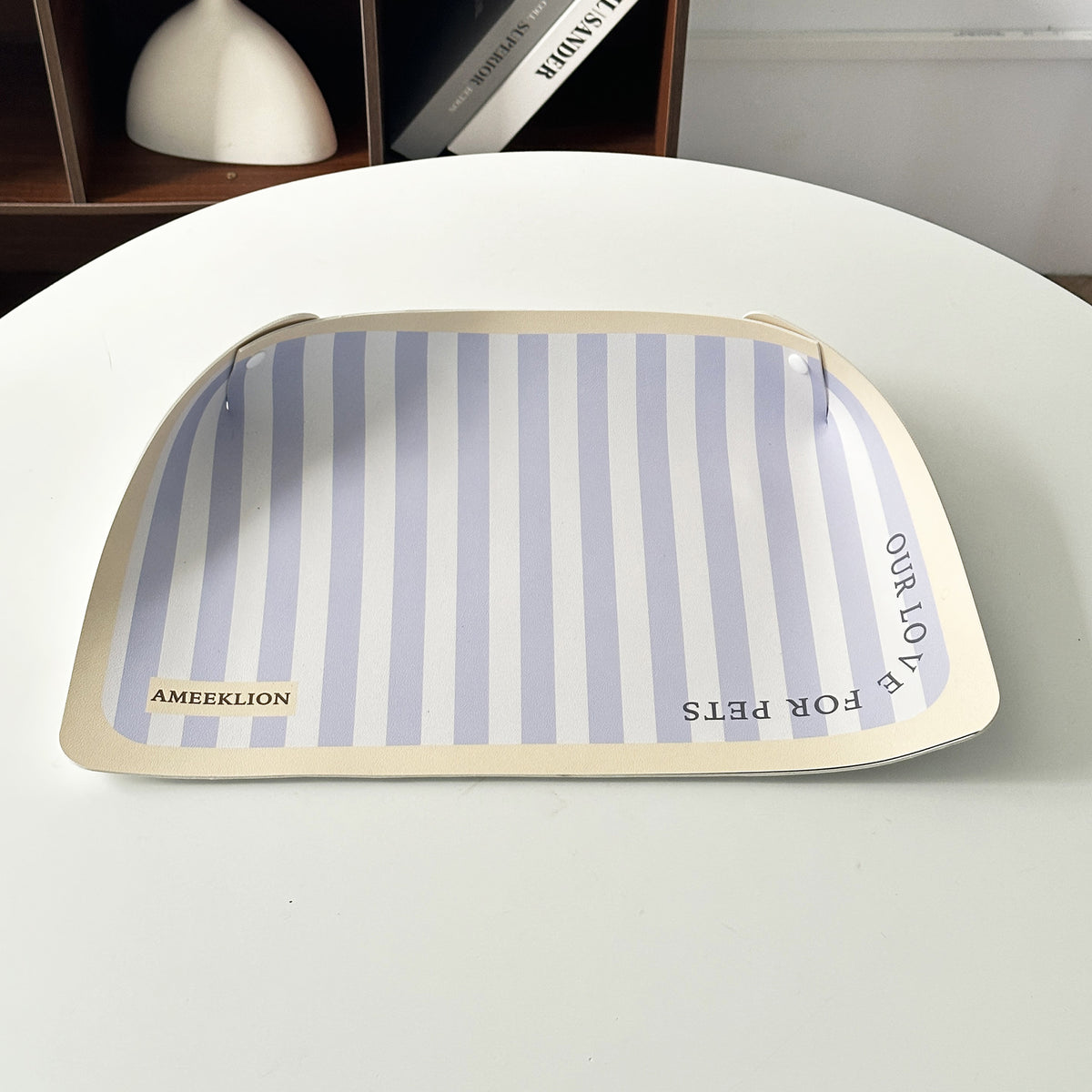 Tapis d'alimentation pour animaux de compagnie imperméable et tampon dédié résistant à l'huile