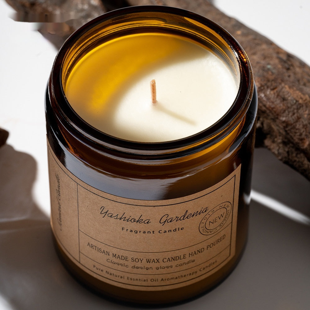 Bougie d'aromathérapie sans fumée de la cire de soja haut de gamme
