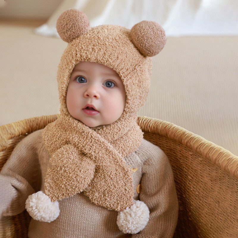 Fashion Protection de l'oreille des enfants Chapeau en polaire