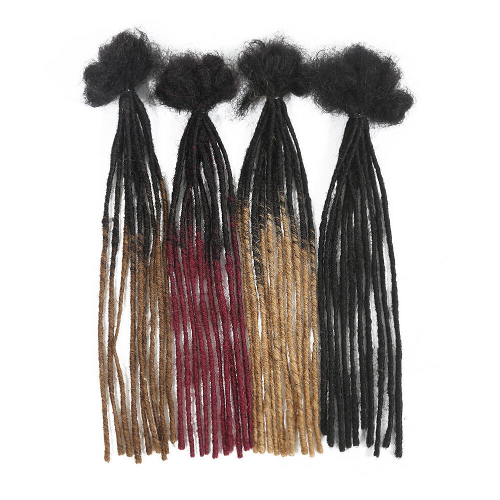 Dreadlocks cheveux humains Dreadlocks africains à la main