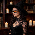 Lunettes de soleil circum-épiquées de style utilitaire avec un cadre étroit et une protection UV
