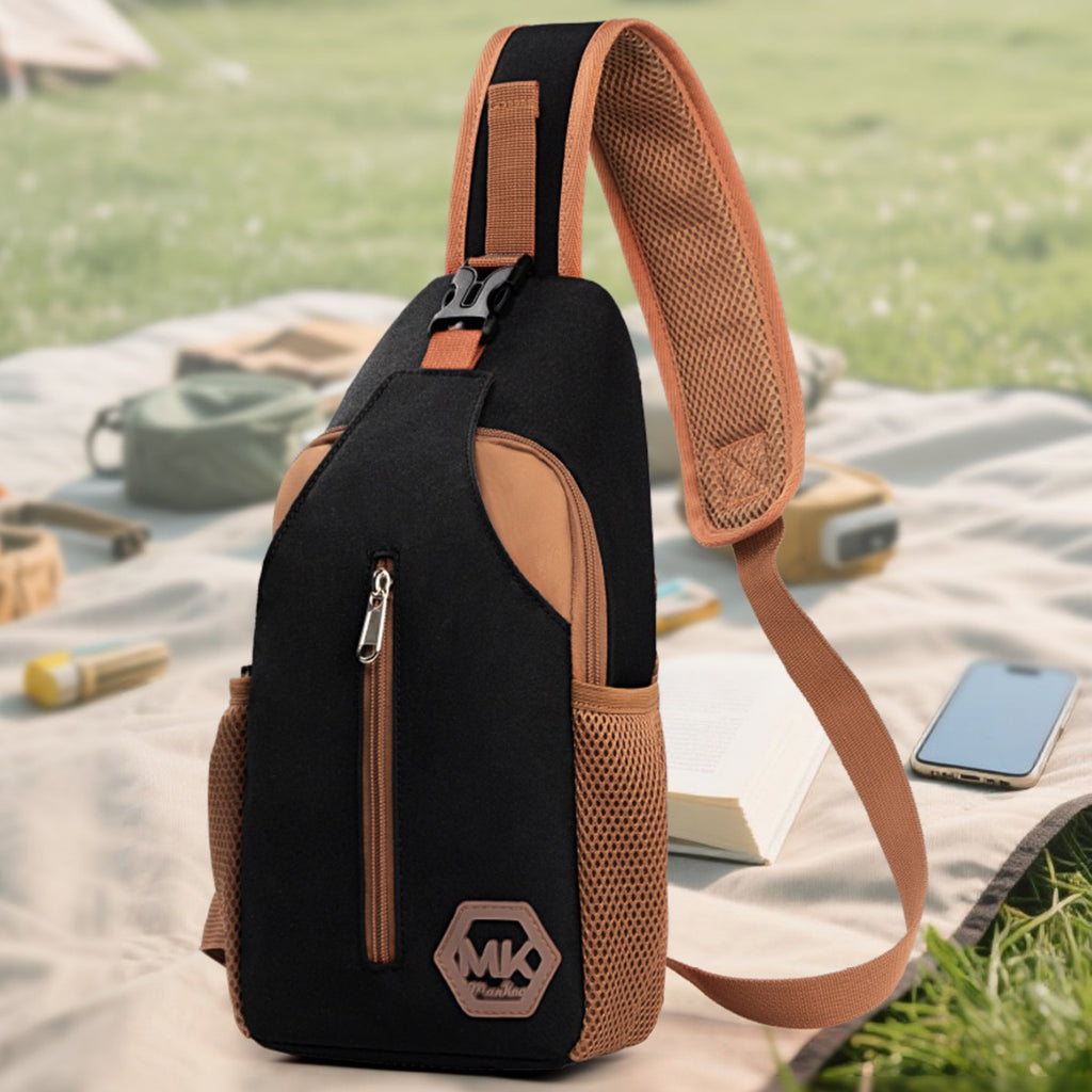 Sac Crossbody résistant à l'usure Sac à la mode de style coréen Outdoor Casual Chest Pack