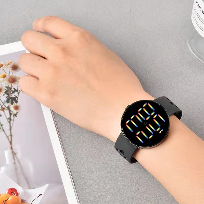 Mode Digital Sports Montre électronique LED