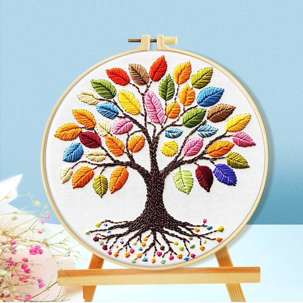 Royal Brodery Cross Stitch Animal and Lucky Tree Simplicité