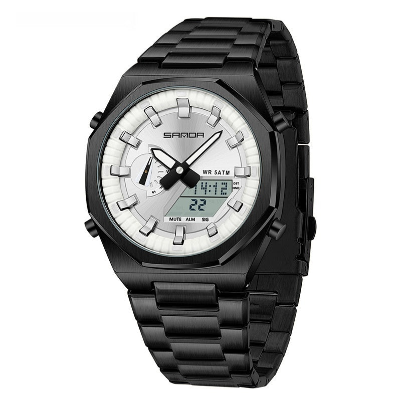 Double affichage Multi-fonctions Montre homme d'été
