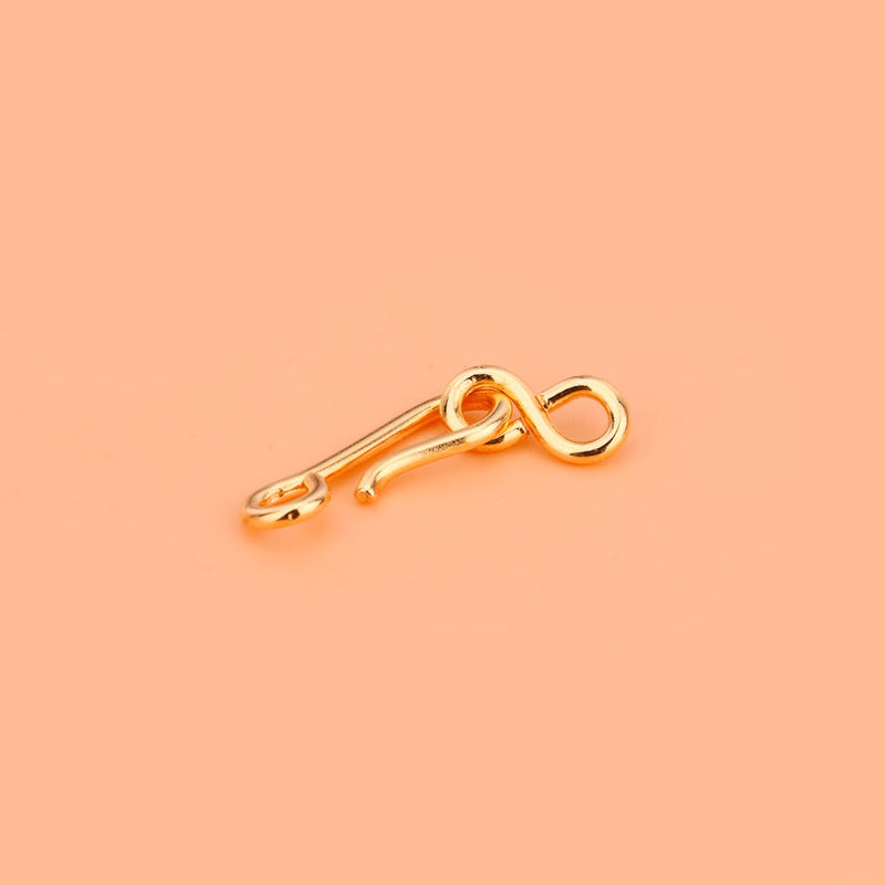 Collier bricolage et connecteur bracelet fait à la main avec fermoir Bent-end
