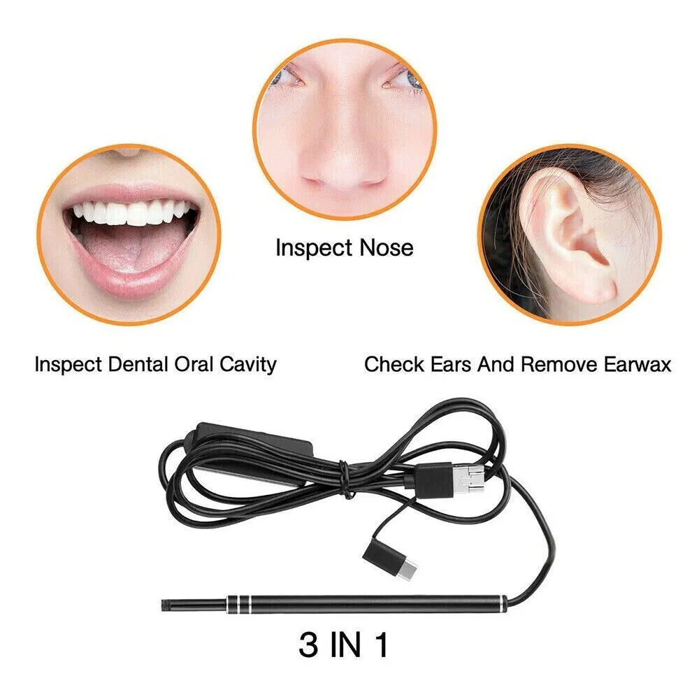 HD LED Endoscope endoscope endoscope appareil photo de cire choix de nettoyage outil de nettoyage Kit de suppression