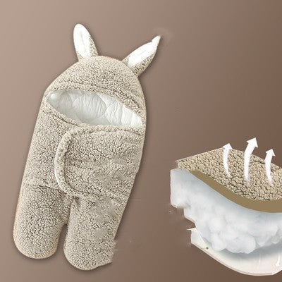 Bébé tenir le nouveau-né épaississant Wrap Swadle sac de couchage