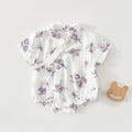 Bébé Bamboo coton d'été Outfit Romper triangulaire en fibre de bambou