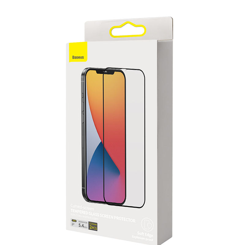 0.23mm Non cassé Edge Full-Screen Film trempé courbé pour IP 12 Mini 5.4 En pouces