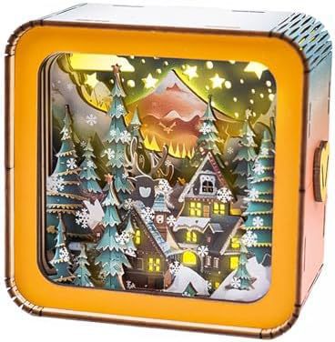 Puzzle en bois Ambiance créative Petite lampe de nuit