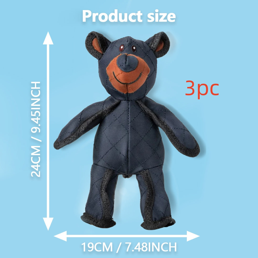 Jouet sonore Oxford Cloth Dog résistant aux piqûres