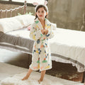 Chemise de nuit des enfants Épaisseur Flannel Filles Pajamas Baby Shan Home Service