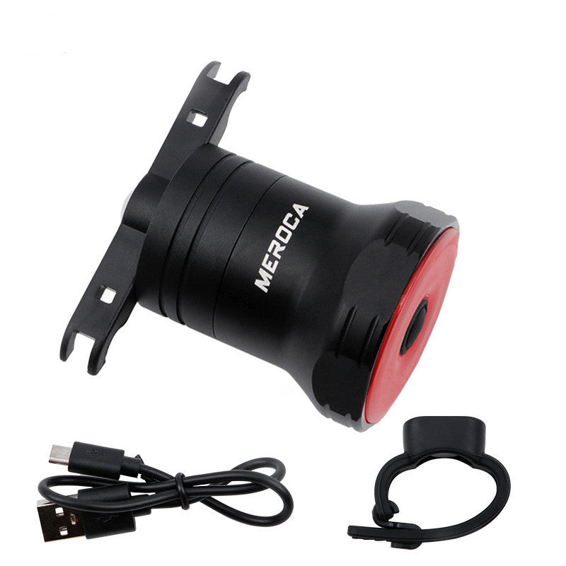 Lampe de vélo de montagne à queue de frein intelligente