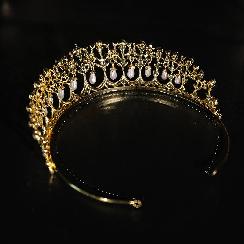 Pearl Diamond Électrique Alliage Galvanisé Exquise Mariée