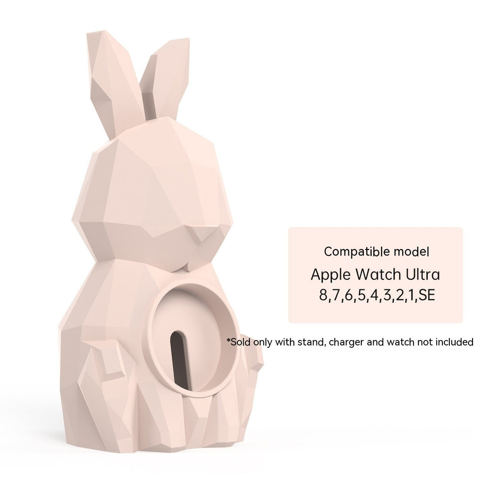 Support de chargeur de bureau en forme de lapin