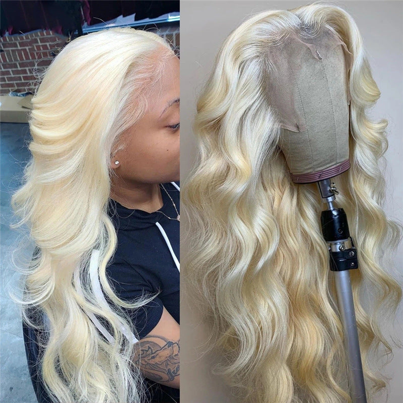 Fashion Lace devant Wavy Long Curly Cheveux Perruque femme