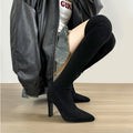 Bottes pointues à talons pointus à talons hauts pour femmes