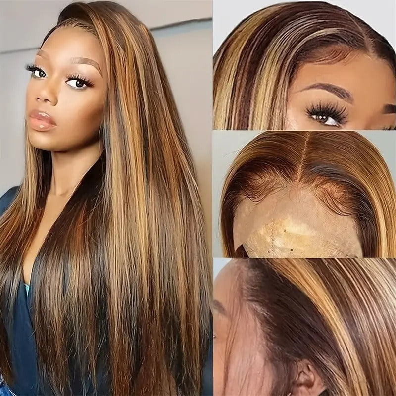 La dentelle tendance femme devant cheveux droits haute température