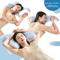Oreiller haut en forme de papillon qui n'atteint pas l'oreiller en mousse