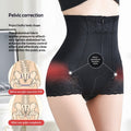 Pantalon de beauté Haute taille Zipper Pantalon abdominale Postpartum Shaping Hip-lifting Thin Belly P