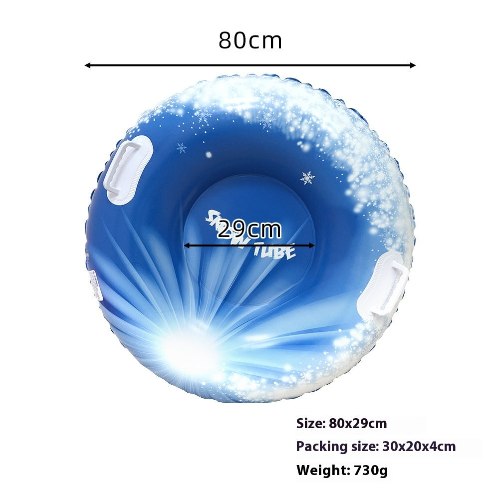 Outdoor Creative Printed PVC anneau de ski d'hiver épais