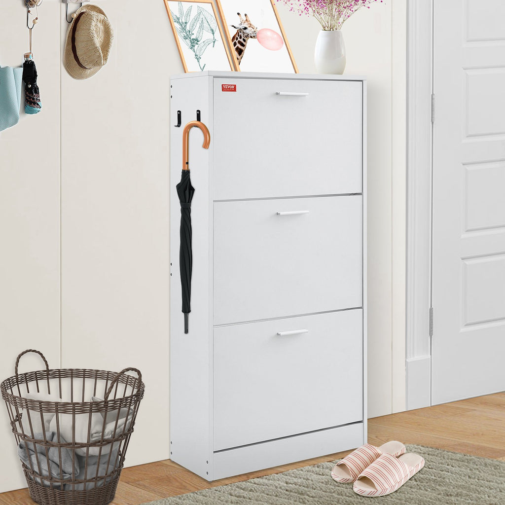 Cabinet de chaussures VEVOR avec 3 tiroirs