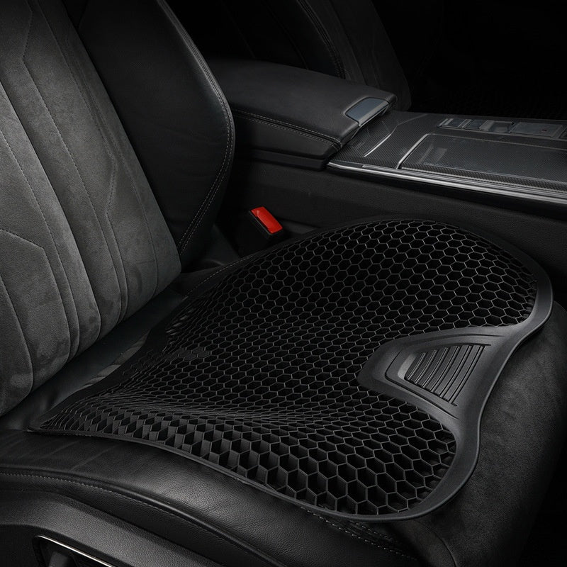 Coussin de siège de voiture ventilé et respirant en silicone à quatre dimensions