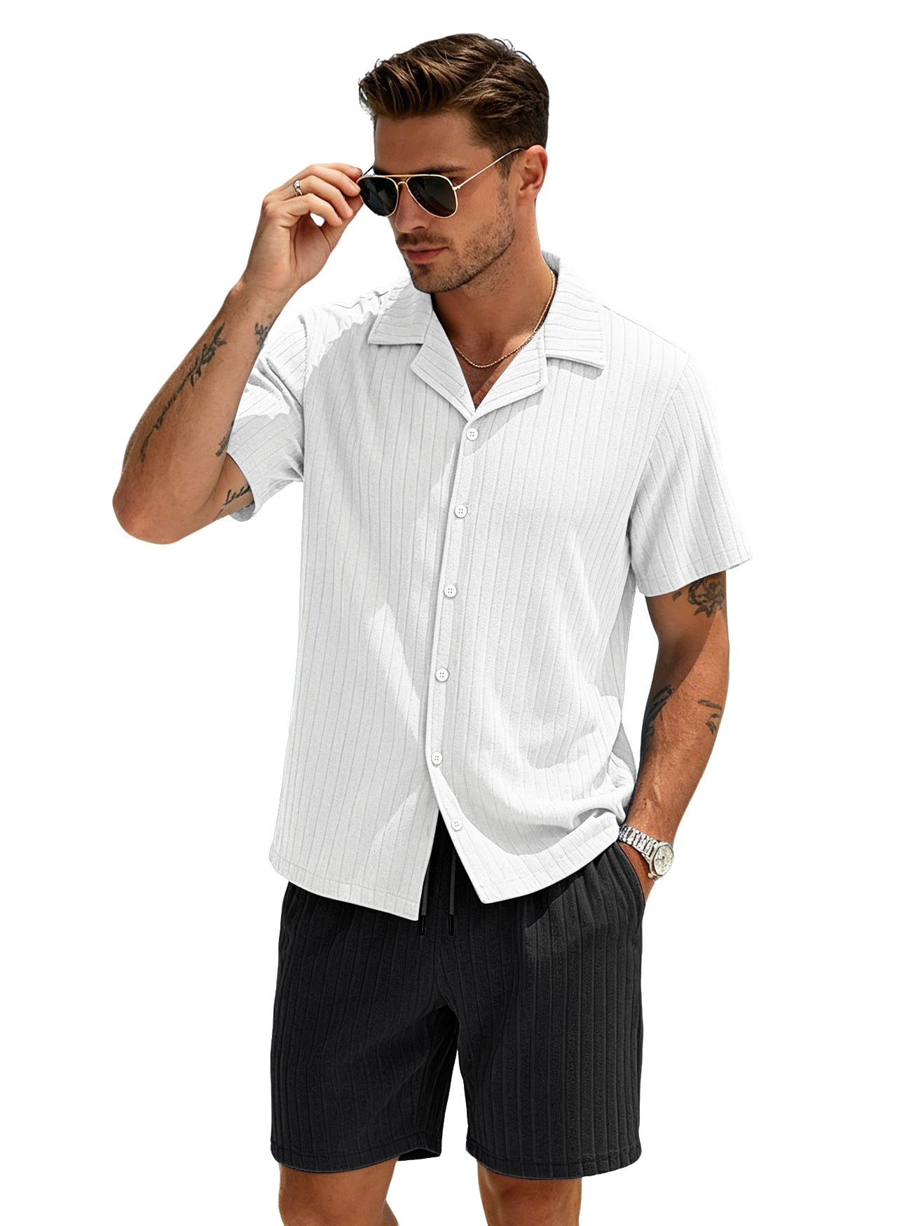 Haut et shorts ensemble Casual Loungewear