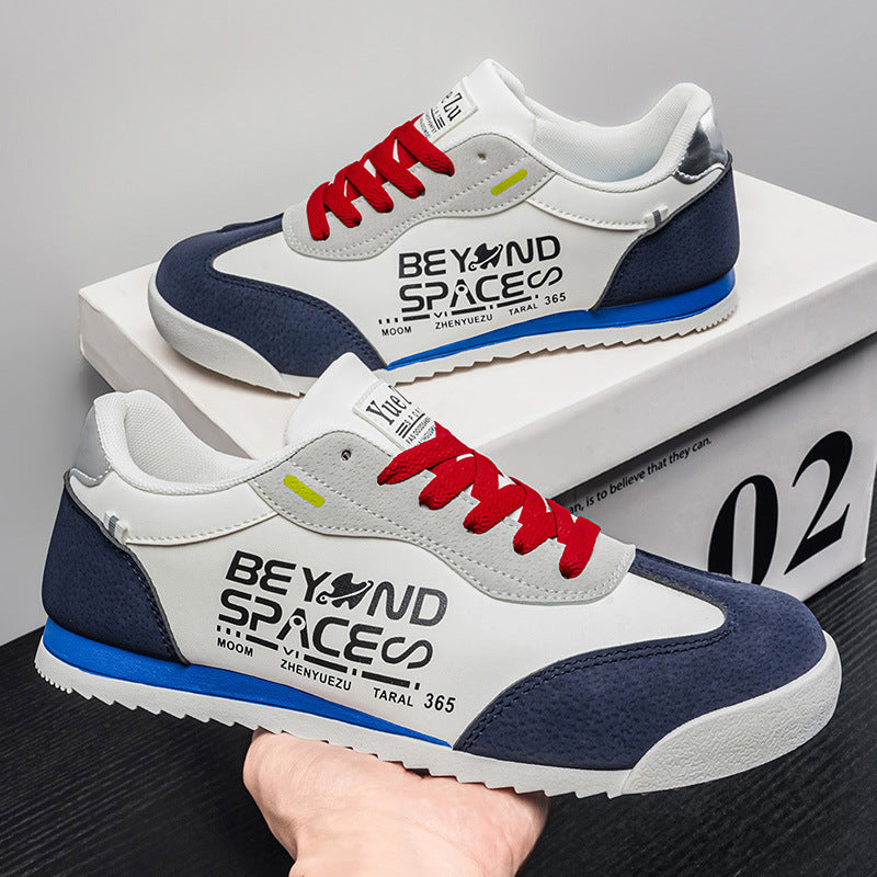 Rétro Hommes Casual Minimaliste Chaussures plates Respirant et léger