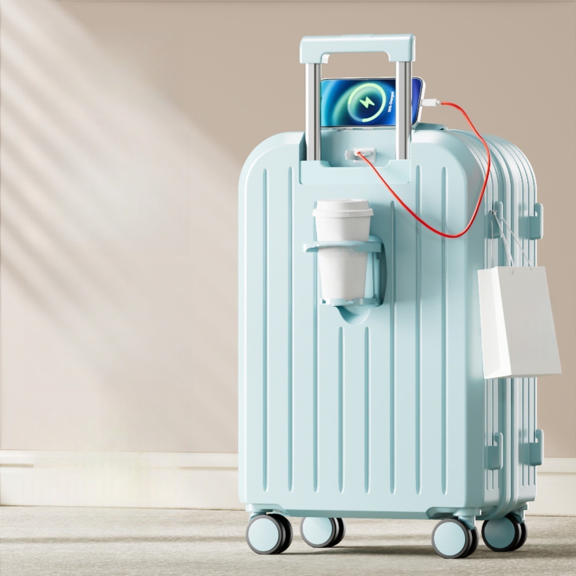 Petite mallette de mot de passe légère Étui de valise durable